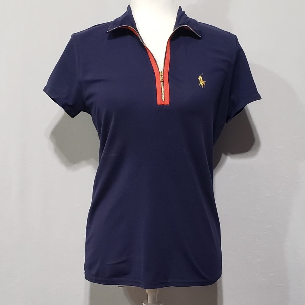 Ralph Lauren Golf Quarter-Zip Pullover Polo Shirt